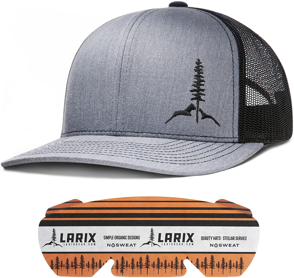 Trucker Hat, Tamarack Mountain, No-Sweat Hat Liner Included