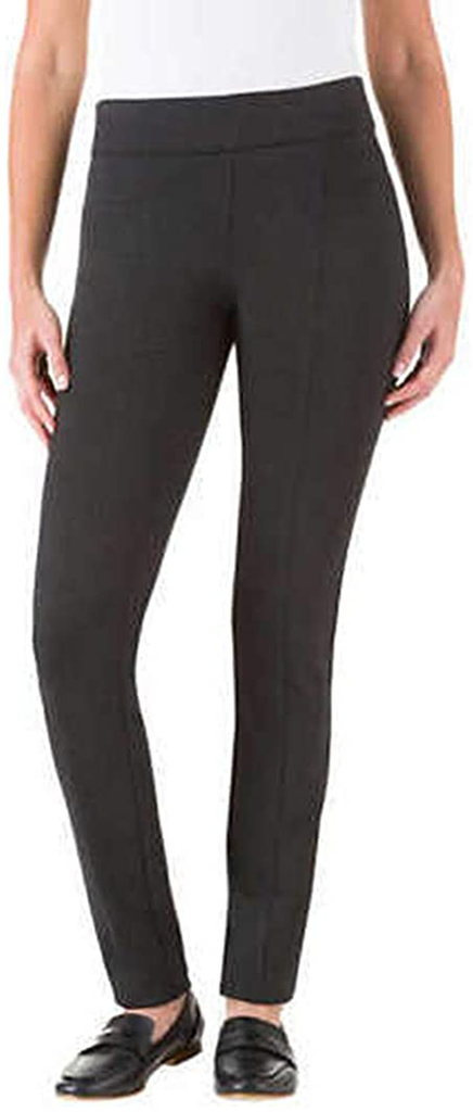 Hilary Radley Women's Narrow Leg Stretch Pull-on Slim Fit Ponte Pant