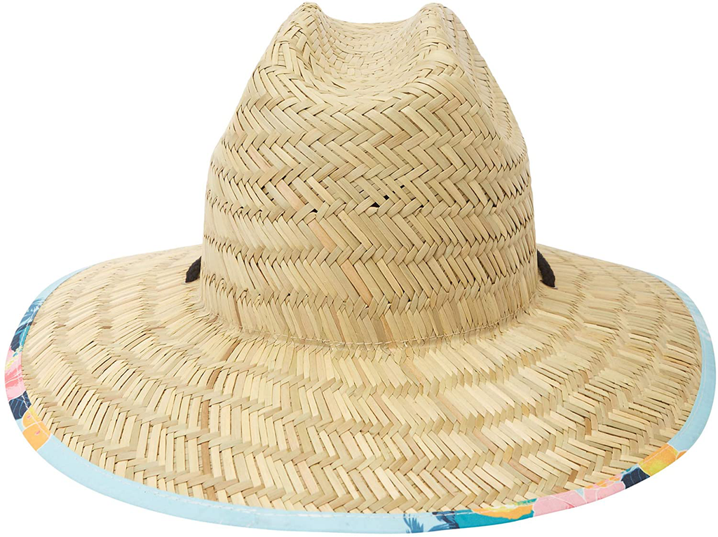 Billabong Men's Classic Printed Straw Lifeguard Hat