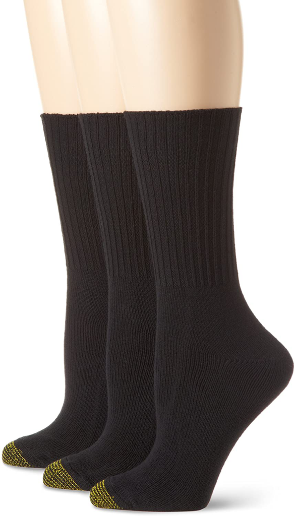 Gold Toe Women's Bermuda Socks, 3-Pairs