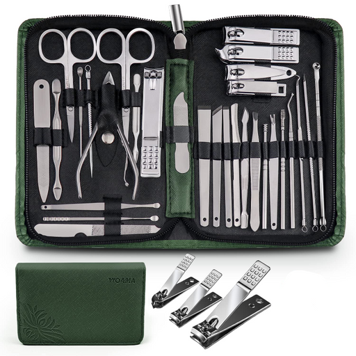 30-Piece Manicure Set Professional Kit with Case