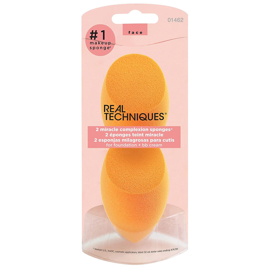Miracle Beauty Sponge for Makeup Blending & Foundation Application, Latex Free, 2 Count