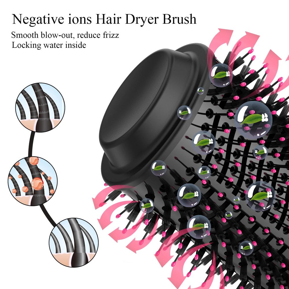 One Step Hair Dryer Brush, 4 in 1 Hair Dryer and Styler Volumizer Professional Hot Air Brush for Drying, Straightening, Curling, Salon for Valentine'S Day Gifts for Women