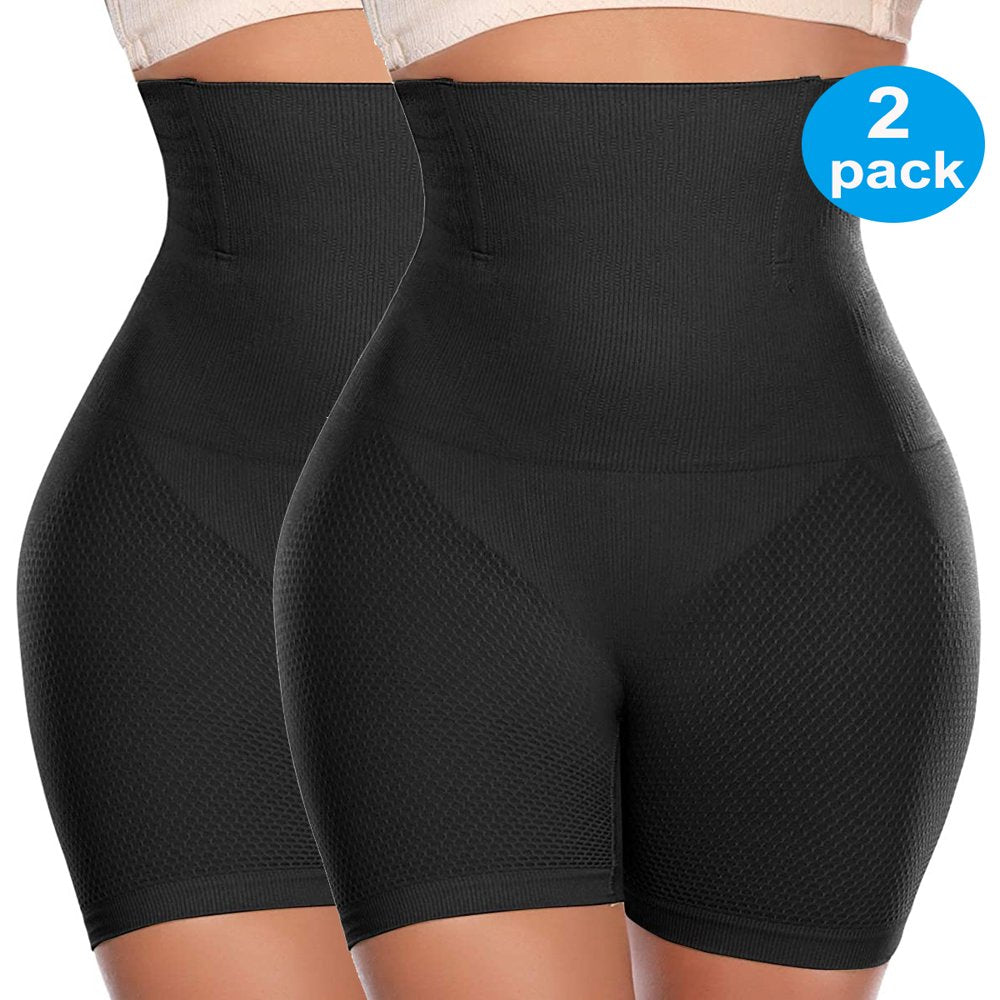 Women Waist Trainer Shapewear Tummy Control Body Shaper Shorts Hi-Waist Butt Lifter Thigh Slimmer