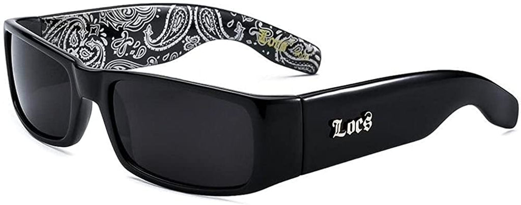 LOCS Sunglasses Hardcore Black 0103