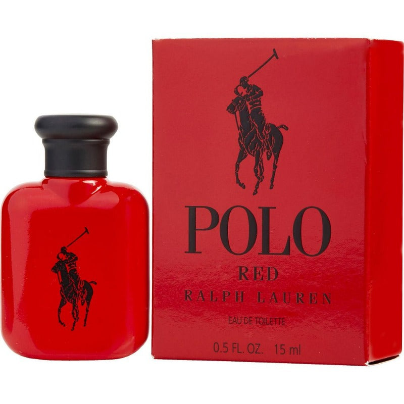 Ralph Lauren Polo Red Eau De Toilette, Cologne for Men, 0.5 Oz