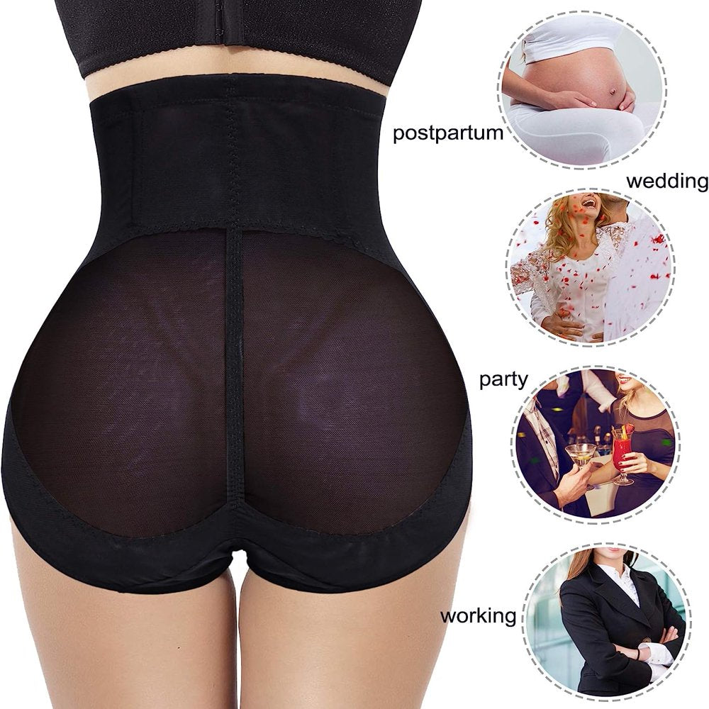 Women Butt Lifter Shapewear Hi-Waist Double Tummy Control Panty Fajas –  MODAndME