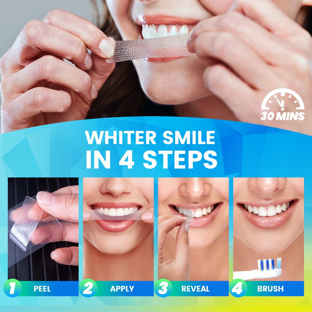  Professional White Strips for Tooth Whitening, 28Pcs