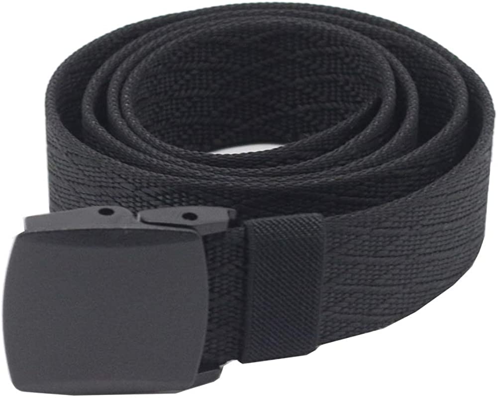 Men's Tactical Belt, Yuepin Polyester Outdoor Military Web Belt Tactical Webbing Belt Nickel Free