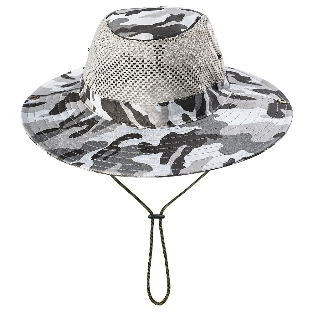 Silensys Breathable Wide Brim Outdoor Sun Hat, Suitable for Hiking, Ca –  MODAndME