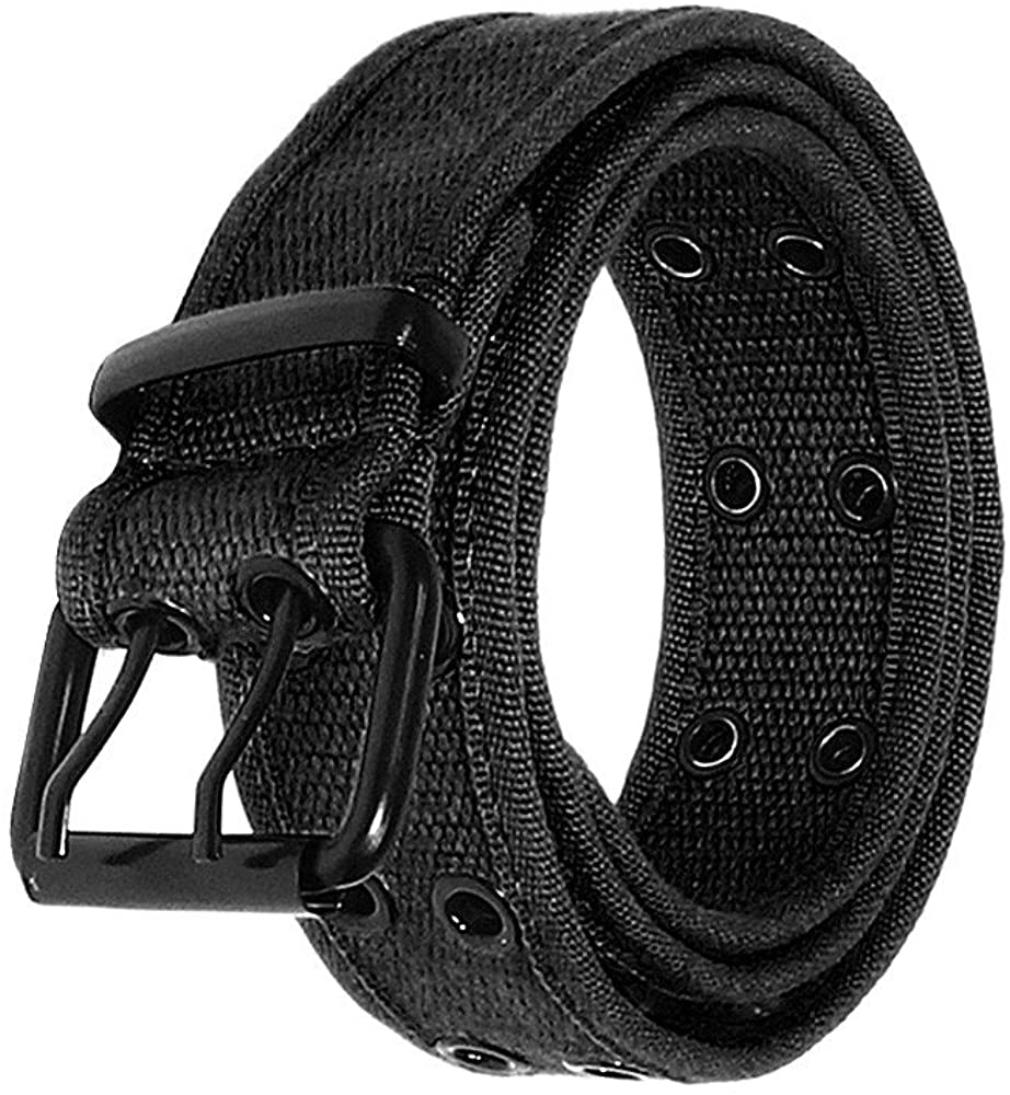 Canvas Double Grommet Hole Belt 12 Colors