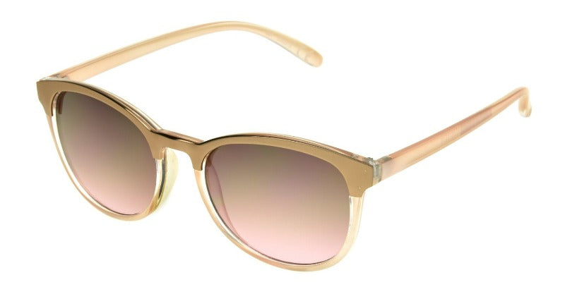 Foster Grant Women's Coquette Pearlized Dusty Pink Sunglasses