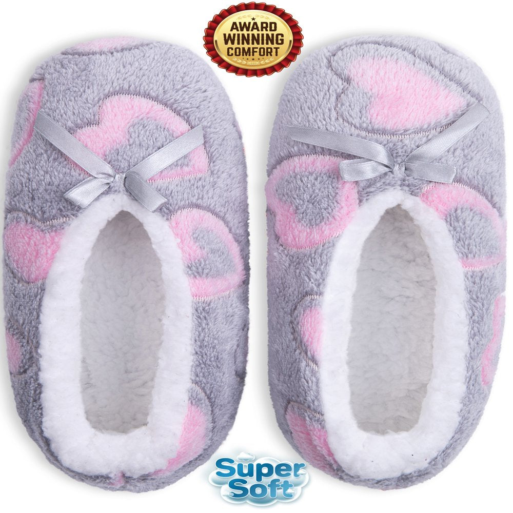 Fuzzy Slippers for Women, Cozy & Posh Furry House Shoes