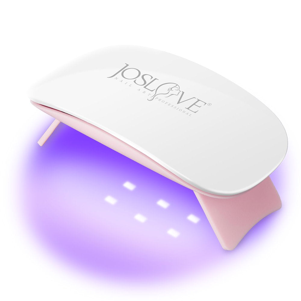 Mini UV LED Nail Lamp Portable Gel Light Mouse Shape Pocket Size Nail Dryer with USB for All Gel Polish Poly Extension