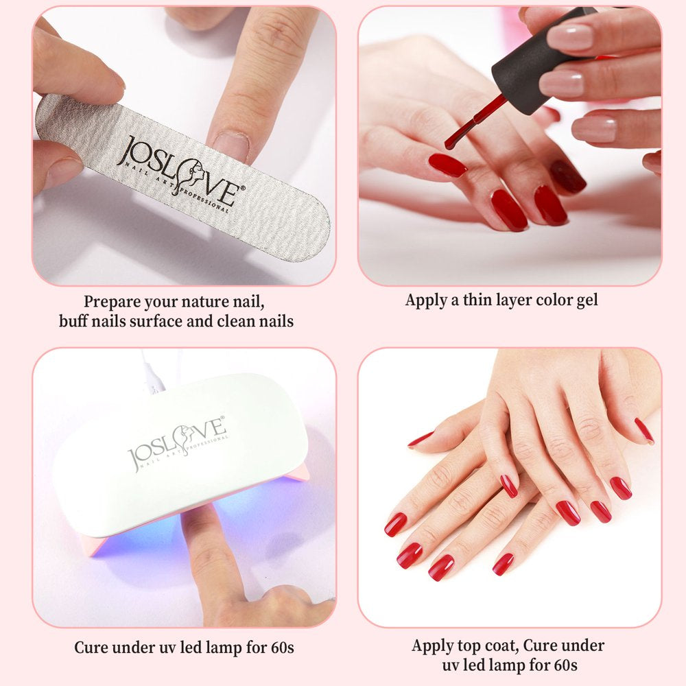 Mini UV LED Nail Lamp Portable Gel Light Mouse Shape Pocket Size Nail Dryer with USB for All Gel Polish Poly Extension