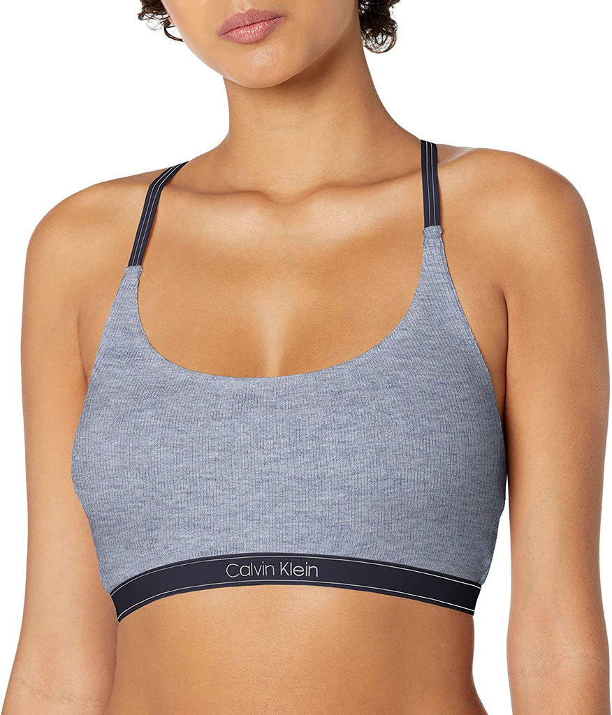 Women's Pure Ribbed Natural Lift Unlined Bralette