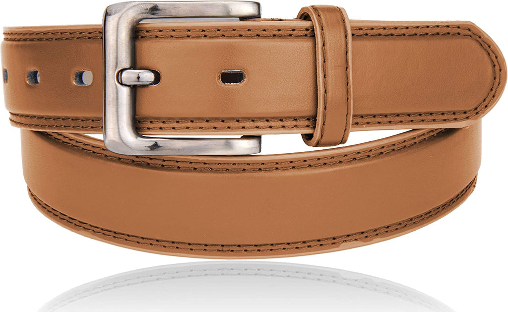 Men's Classic 1.3 inch Casual Faux Leather Belt - 9907