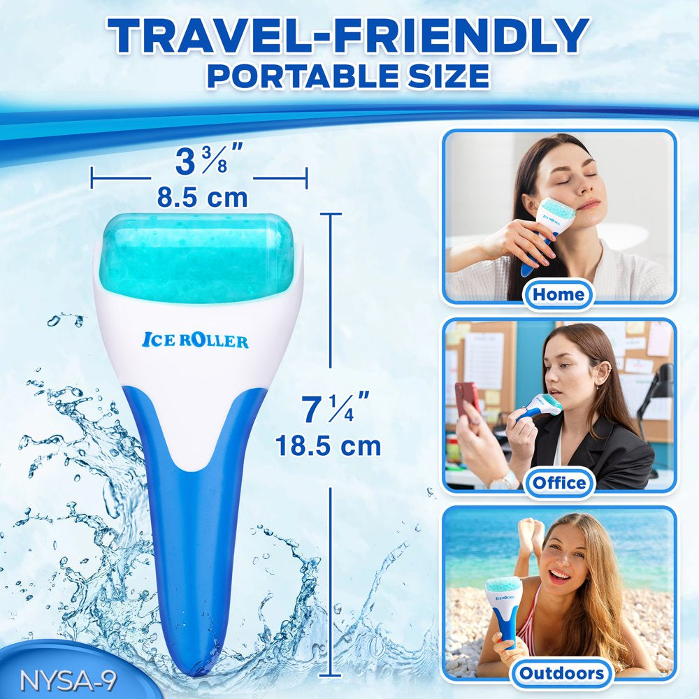 Ice Roller for Face & Body- Relieve Puffy Eyes & Skin