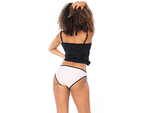 Women’s 12 Pack Bikini Brief Ultra-Soft & Silky Nylon -Spandex Stretch Panties