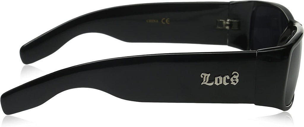 LOCS Sunglasses Hardcore Black 0103