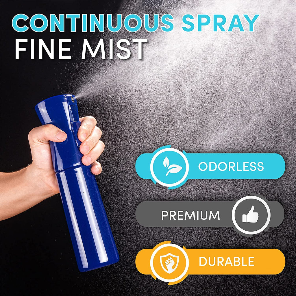 Continuous Spray Bottle for Hair & Plants for Styling, Ultra Fine Water Mister