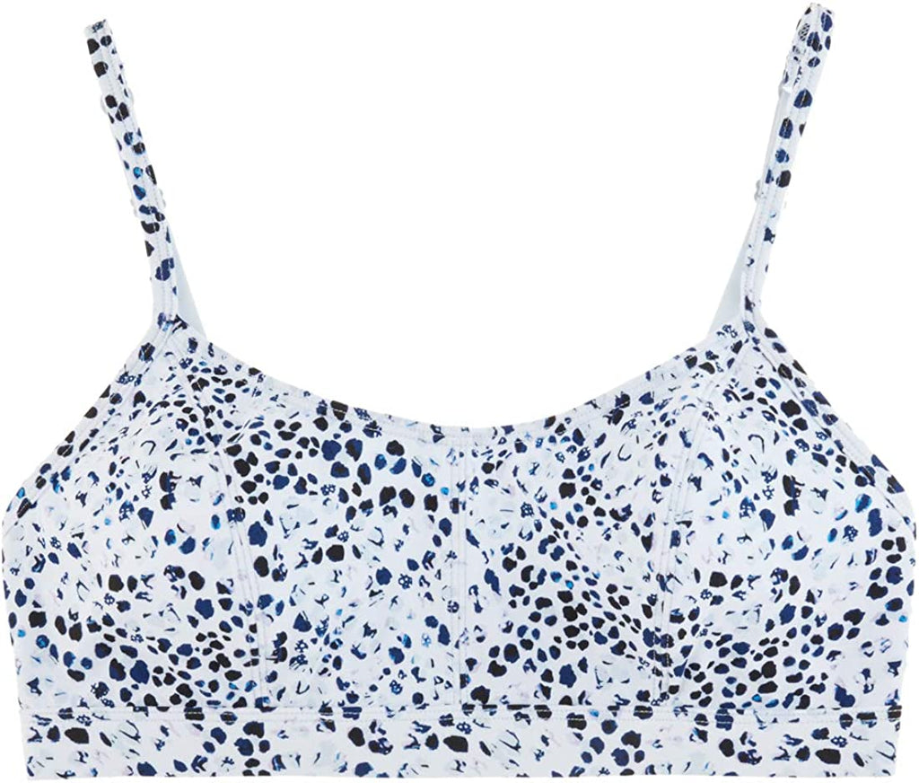 Women's Pull over Cotton Lounge All Day Comfort Wire Free Adjustable Straps Bralette Bra