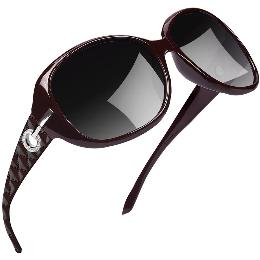 Women's Oversized Polarized Sunglasses - UV Protection