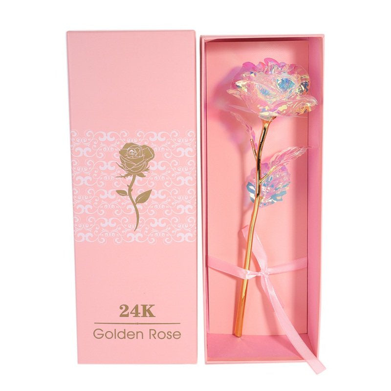 24K Golden Rose Artificial Forever Gift