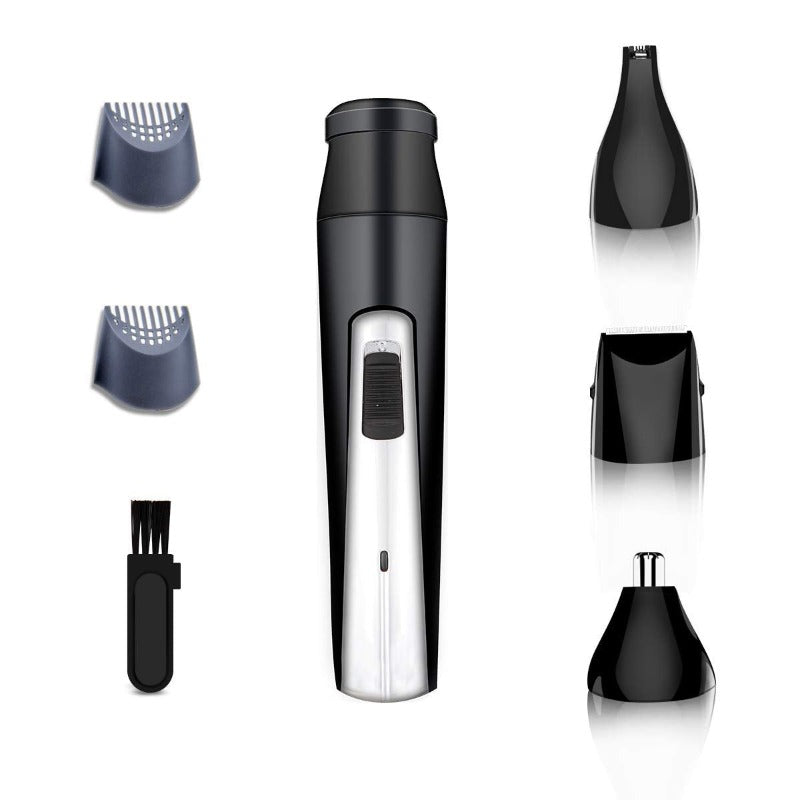 4 in 1 USB Rechargeable Cordless Ladies Hair Trimmer for Body, Nose, Ear, Eyebrow, Face & Bikini Line