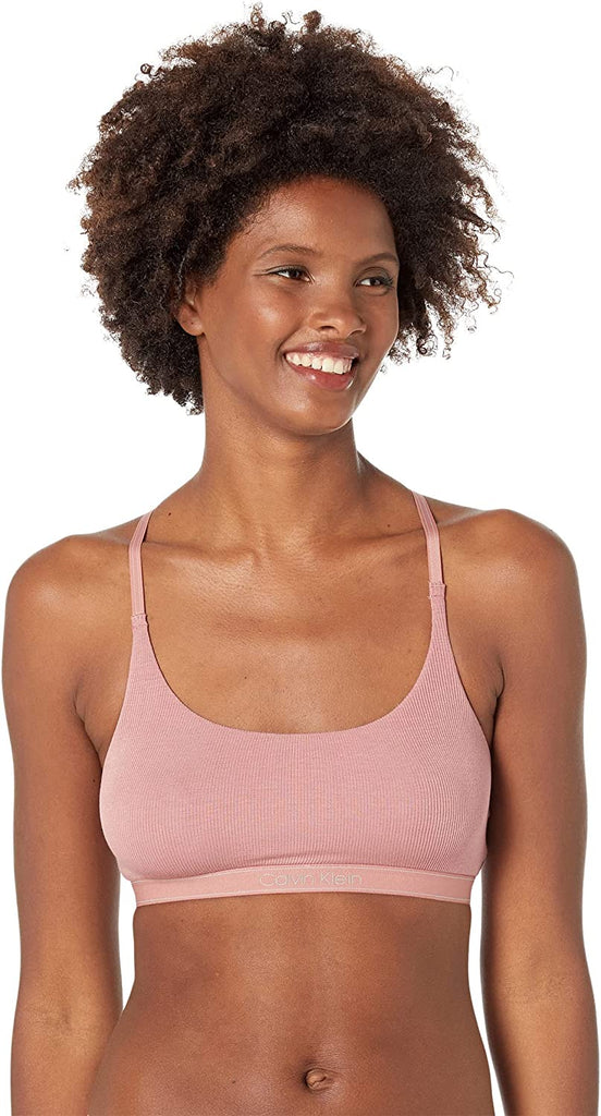 Women's Pure Ribbed Natural Lift Unlined Bralette