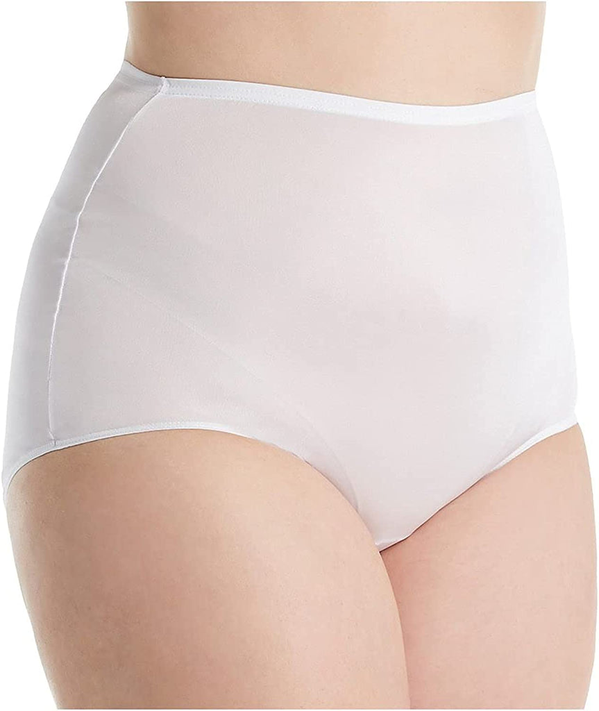 Hidden Elastic Nylon Classic Brief Panty