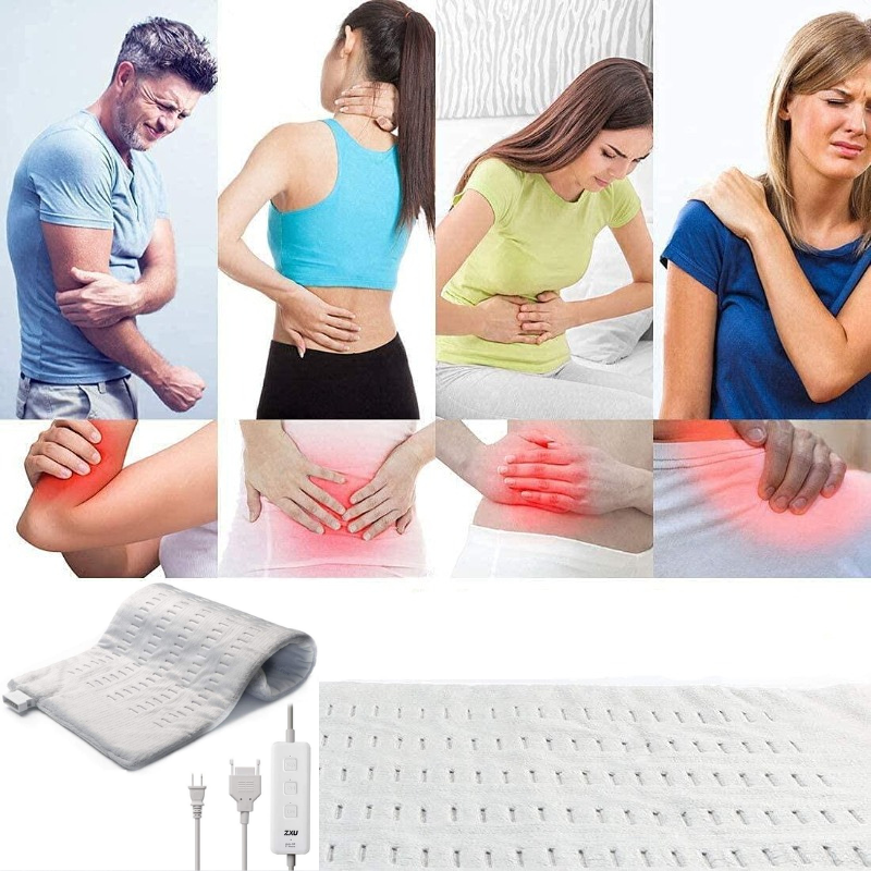 Ultra Soft XL Hot Heated Pad with Moist & Dry Heat Therapy and Auto Shut-Off