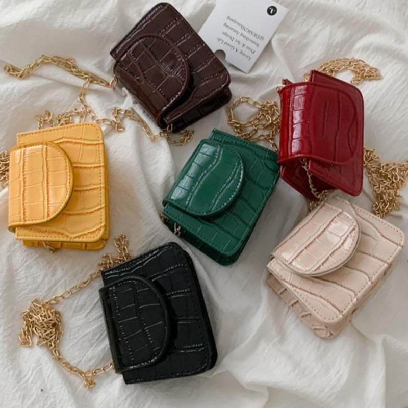 Women's Mini Square Flap Handbag