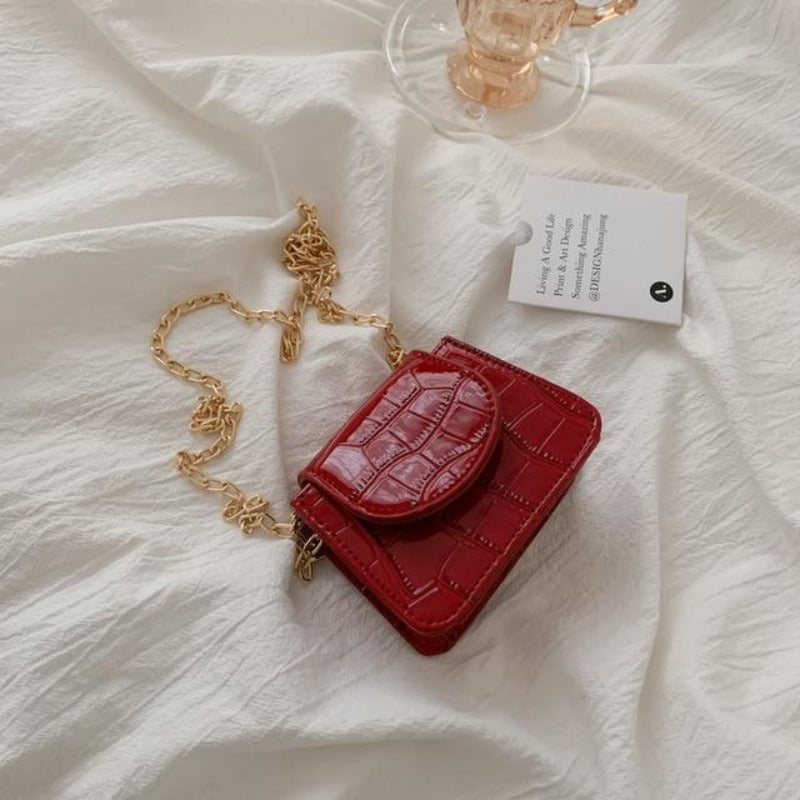 Women's Mini Square Flap Handbag