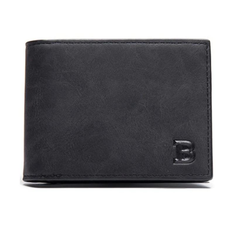 Men's Leather Wallet With Coin Bag