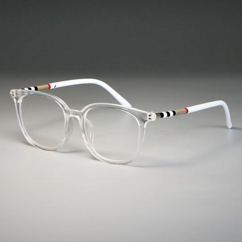 Women's Luxury UV400 Cat Eye Blue Lens Glasses
