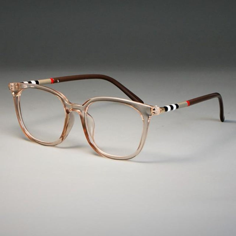 Women's Luxury UV400 Cat Eye Blue Lens Glasses