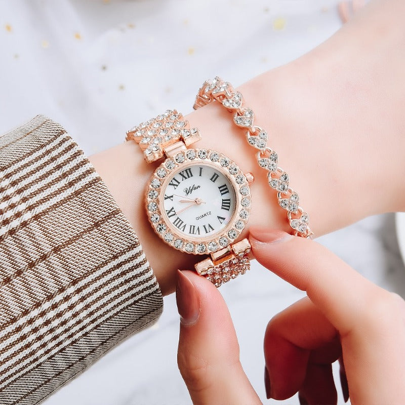 Pin by cute on Hand Watch Dpz  Rhinestone watches, Womens watches