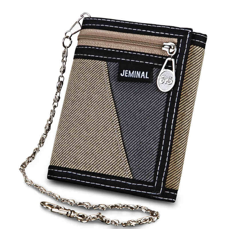 Men's Synthetic Leather Patchwork Wallet